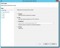 Open an RDP session and log into the Azure VM to configure firewall