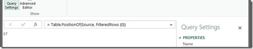 Advanced search in power query