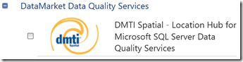 DataMarket Data Quality Services 